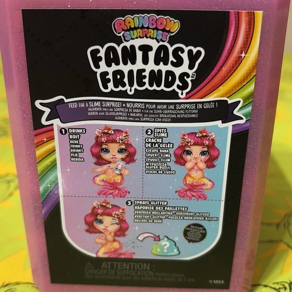 NEW Poopsie Rainbow Surprise Fantasy Friends Sparkly Slime and Toot Glitter - Picture 5 of 10